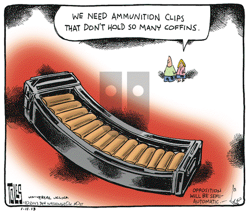 Tom Toles on Friday January 11, 2013 Comic Strip