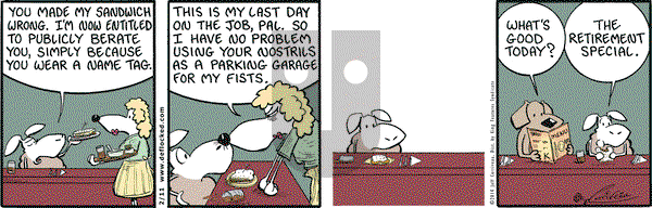 DeFlocked on Tuesday February 11, 2014 Comic Strip