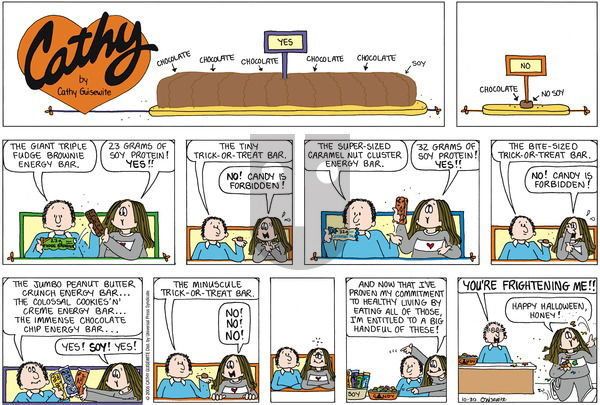 Cathy Classics on Sunday October 30, 2005 Comic Strip