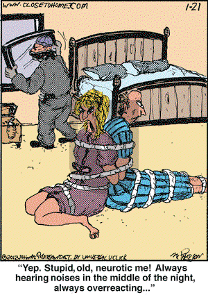 Close to Home on Saturday January 21, 2012 Comic Strip