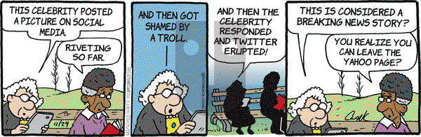 Lola on Thursday November 29, 2018 Comic Strip