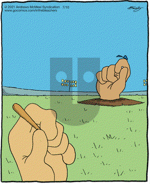 In the Bleachers - Saturday July 10, 2021 Comic Strip