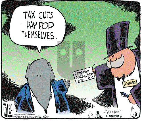 Tom Toles on Tuesday December 12, 2017 Comic Strip