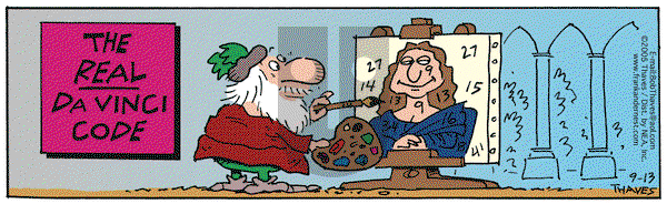 Frank and Ernest on Tuesday September 13, 2005 Comic Strip