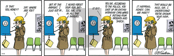 Doonesbury on Friday April 10, 2015 Comic Strip