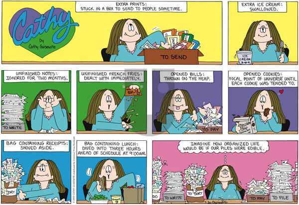 Cathy Classics on Sunday July 30, 2000 Comic Strip