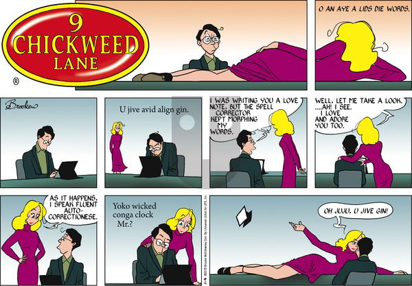 9 Chickweed Lane on Sunday January 4, 2015 Comic Strip