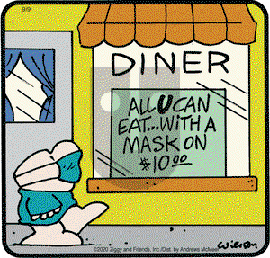 Ziggy on Wednesday September 9, 2020 Comic Strip