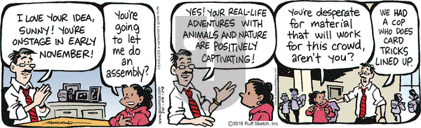 JumpStart on Saturday October 19, 2019 Comic Strip