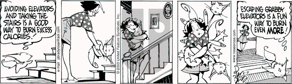 Rose is Rose on Wednesday May 7, 2003 Comic Strip