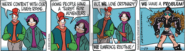Rose is Rose on Friday January 29, 2016 Comic Strip