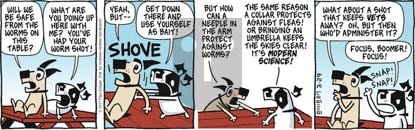 Pooch Cafe on Wednesday March 29, 2017 Comic Strip