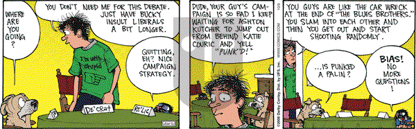 Get Fuzzy on Thursday October 9, 2008 Comic Strip