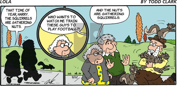 Lola on Sunday September 22, 2019 Comic Strip