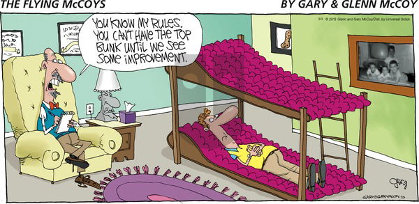 The Flying McCoys on Sunday March 3, 2013 Comic Strip