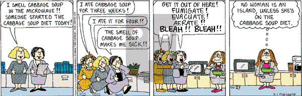 Cathy Classics - Thursday March 7, 2002 Comic Strip