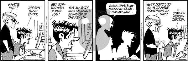 Doonesbury on Monday October 21, 2002 Comic Strip