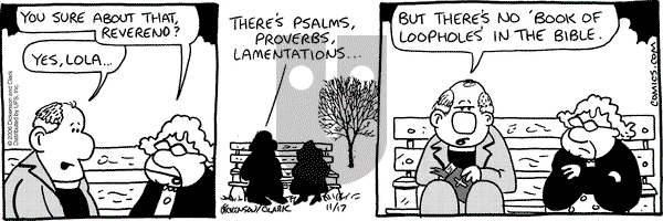 Lola on Friday November 17, 2006 Comic Strip
