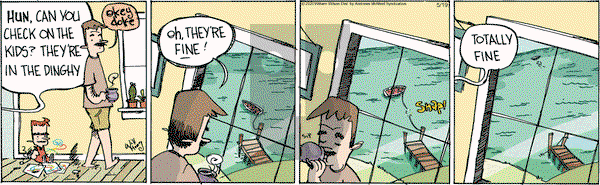 Wallace the Brave on Tuesday May 19, 2020 Comic Strip
