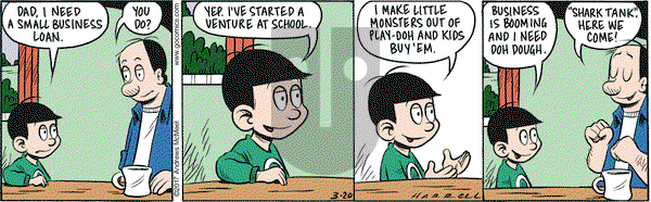 Adam@Home on Monday March 20, 2017 Comic Strip