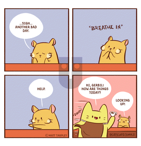Cat's Cafe - Friday April 17, 2020 Comic Strip