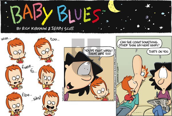 Baby Blues on Sunday November 4, 2018 Comic Strip