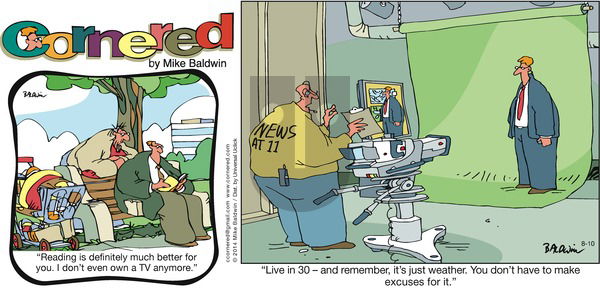 Cornered on Sunday August 10, 2014 Comic Strip