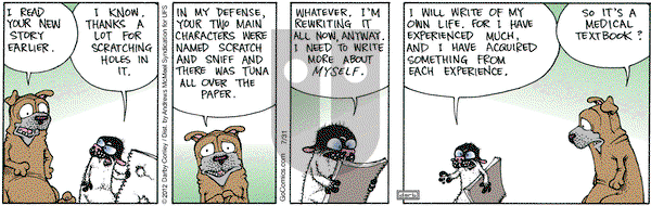 Get Fuzzy - Wednesday July 31, 2024 Comic Strip
