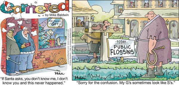 Cornered on Sunday December 7, 2025 Comic Strip