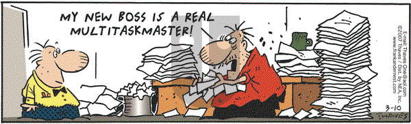 Frank and Ernest on Saturday March 10, 2007 Comic Strip