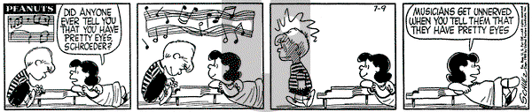 Peanuts on Thursday July 9, 1959 Comic Strip