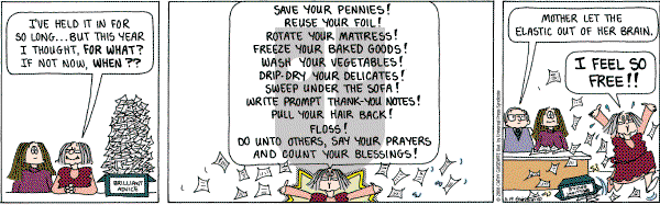 Cathy Classics - Wednesday November 19, 2008 Comic Strip