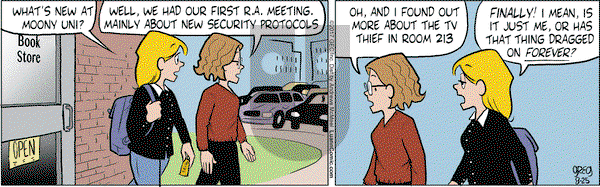 Luann on Friday August 25, 2017 Comic Strip