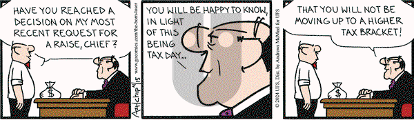 The Born Loser - Monday April 15, 2024 Comic Strip