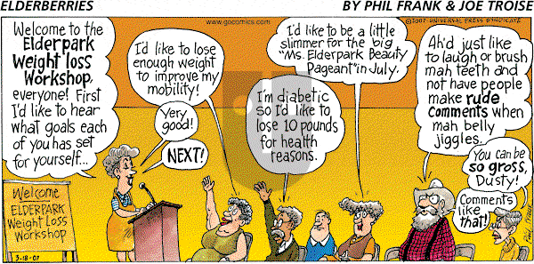 The Elderberries on Sunday March 18, 2007 Comic Strip