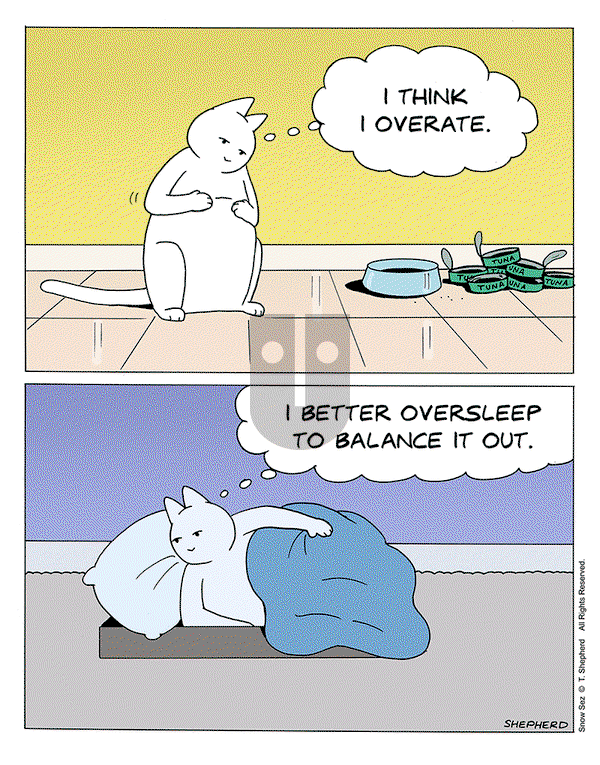 Snow Sez on Monday January 27, 2025 Comic Strip