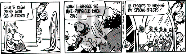 Rose is Rose on Monday October 24, 1988 Comic Strip
