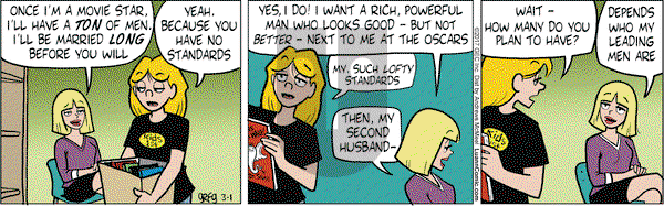 Luann on Wednesday March 1, 2017 Comic Strip
