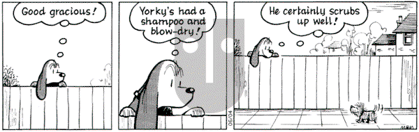 Fred Basset on Friday June 4, 2004 Comic Strip