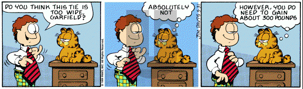 Garfield on Wednesday May 31, 1989 Comic Strip