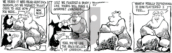 The Grizzwells on Wednesday June 5, 1996 Comic Strip