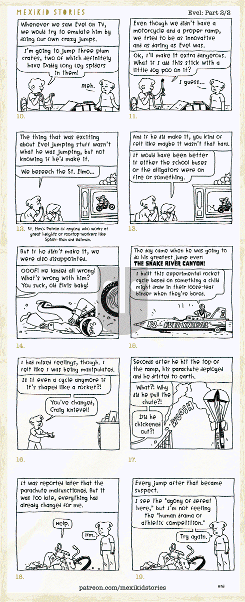 Mexikid Stories on Friday March 31, 2023 Comic Strip