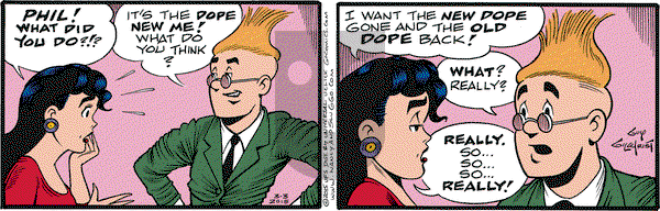 Nancy on Tuesday March 3, 2015 Comic Strip