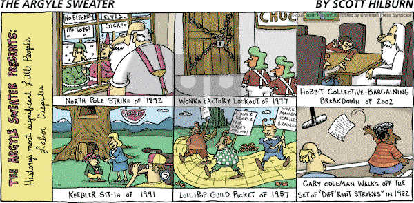 The Argyle Sweater on Sunday July 19, 2009 Comic Strip
