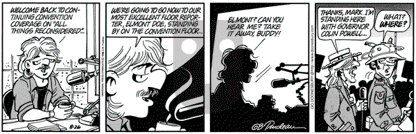 Doonesbury on Monday August 26, 1996 Comic Strip