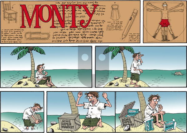 Monty on Sunday June 8, 2014 Comic Strip
