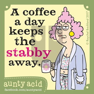 Aunty Acid on Sunday July 16, 2017 Comic Strip