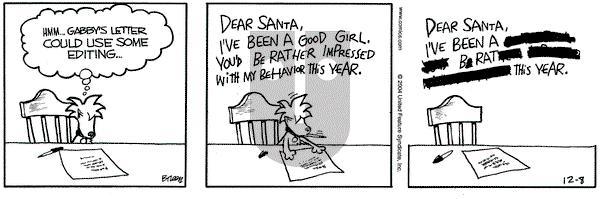 Grand Avenue on Wednesday December 8, 2004 Comic Strip