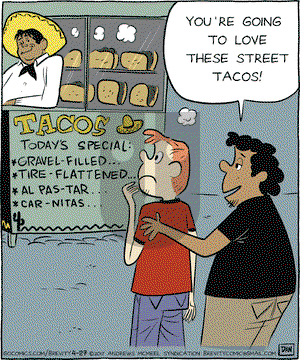 Brevity on Thursday April 27, 2017 Comic Strip