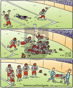Brevity on Saturday April 2, 2011 Comic Strip